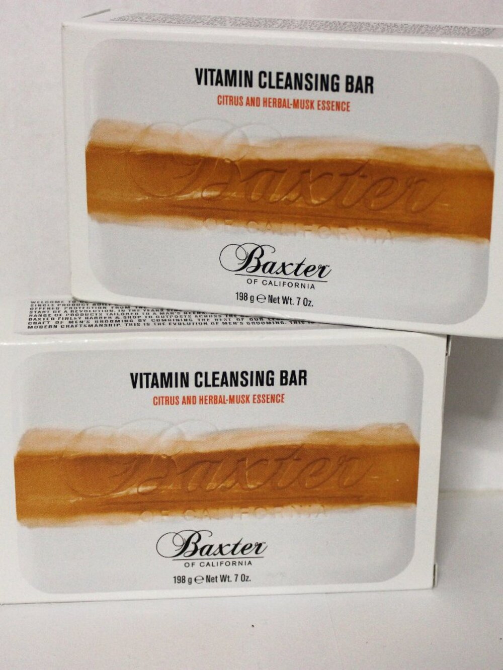 Baxter Of California Vitamin Cleansing Bar Citrus & Herbal Musk